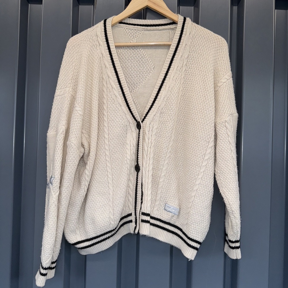 Taylor Swift Folklore Cardigan Sweater Women's Size M/L